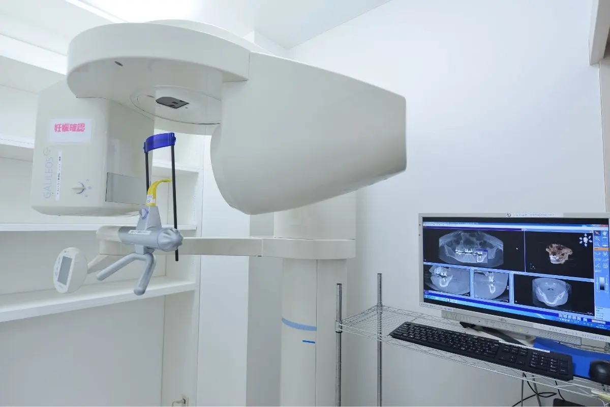 一関市中央歯科クリニックのデジタルレントゲン